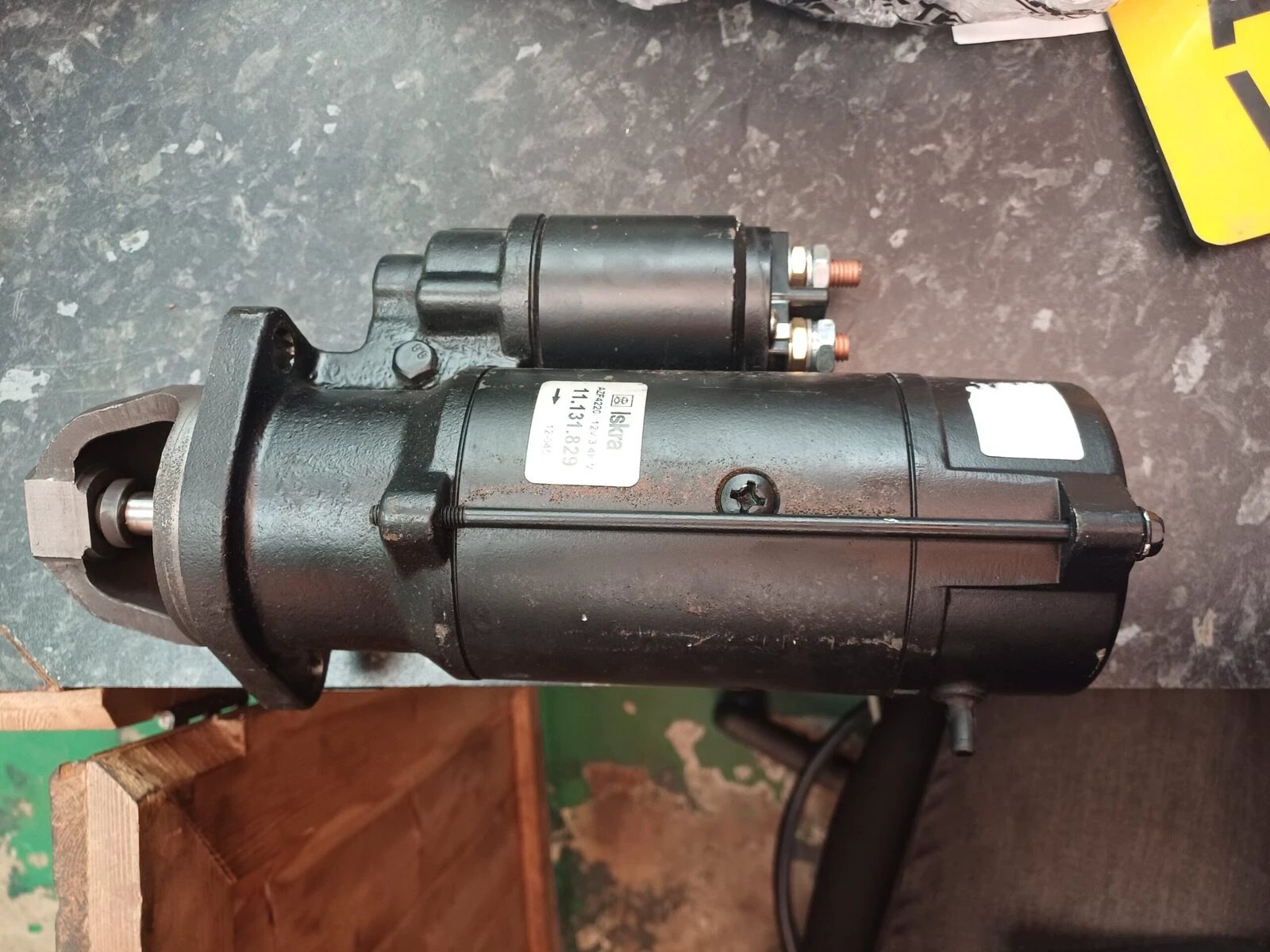 STARTER MOTOR WITH REDUCER 12 V - 3.2 kW - 10 Z ISKRA 11131829