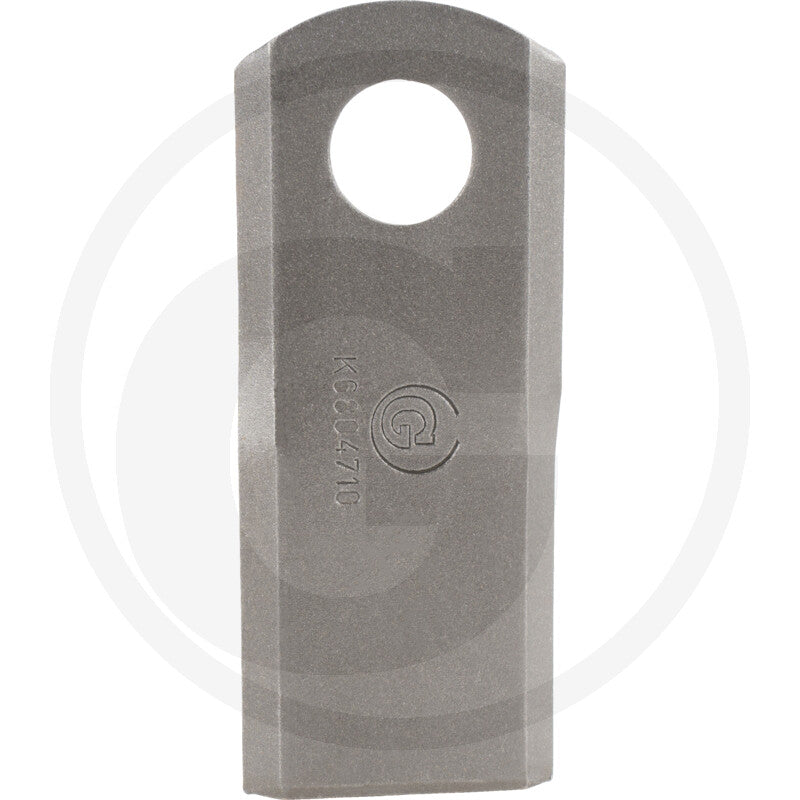 GRANIT mower blade left for Kuhn, grey metal blade