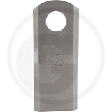 GRANIT mower blade left for Kuhn, grey metal blade