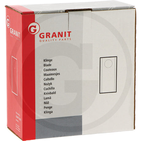 Granit mowing blade right for Claas/Saphir/Samasz, pack of 25 lawn mower blades