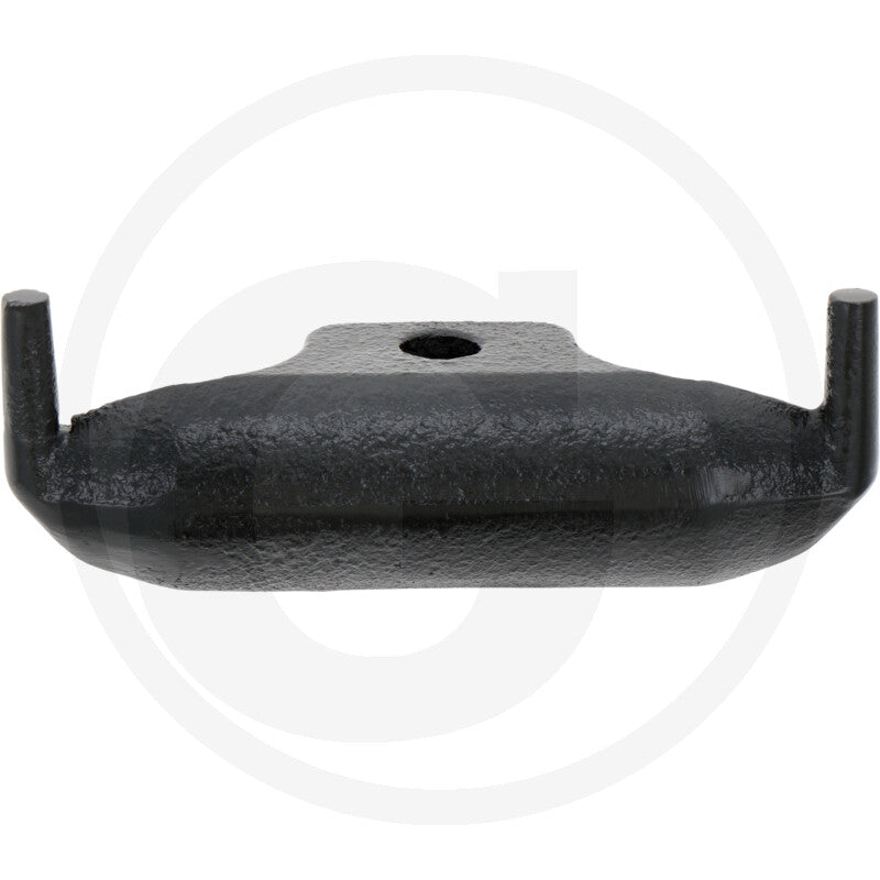 Granit Mount for Pöttinger rotary tedder tine, black metal heavy machinery part