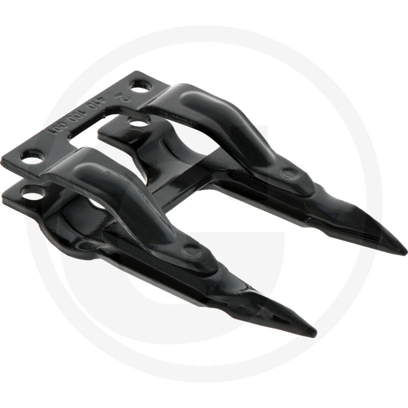 Granit Double Finger 12mm Schumacher System part pair, black, DGT Agri