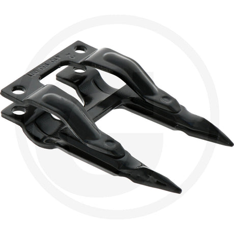 Granit Double Finger 12mm Schumacher System part pair, black, DGT Agri