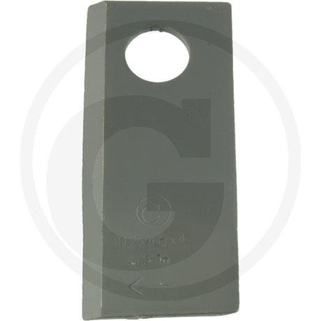 Granit mowing blade right, gray metal for Pöttinger equipment