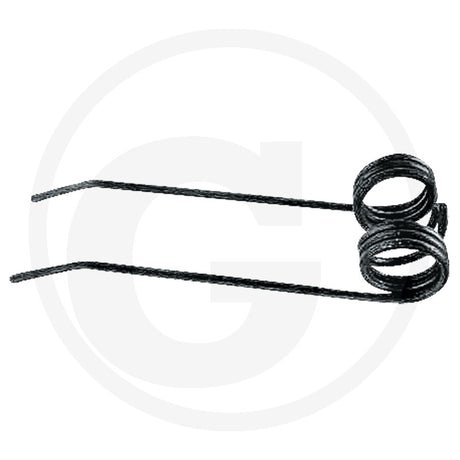 Granit Pick-Up Tine, black, pack of 10 for Welger heavy machinery parts