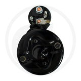 Gear Reduction Starter motor by Prestolite, 12V, 3.2kW, black rugged metal housing for industrial starters