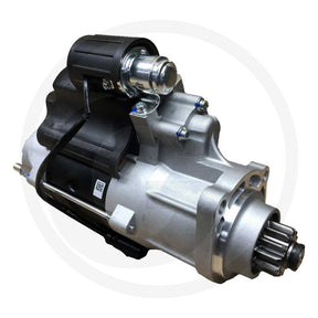 Prestolite gear-reduction starter motor for machinery; 24V, 7.5kW, heavy-duty industrial starter unit