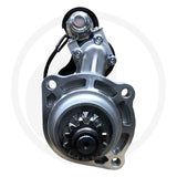 Gear reduction starter motor, Prestolite 24V 7.5kW, silver-gray industrial starter