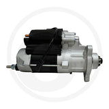 Prestolite gear reduction starter motor, black and silver, 24V 7.5kW.