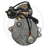 Gear Reduction Starter, Prestolite, 24V 7.5kW machinery starter motor with gray gear housing