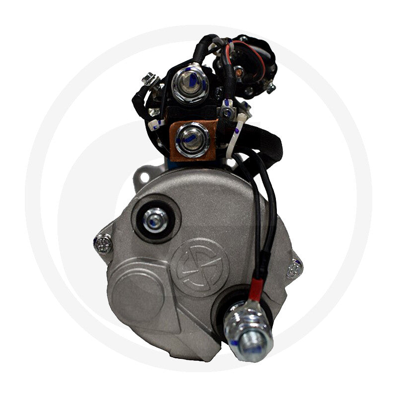 Prestolite gear reduction starter motor, 24V, 7.5kW, silver housing