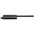 Silencer for Case IH Maxxum 5120/5220 tractors, horizontal exhaust muffler, black