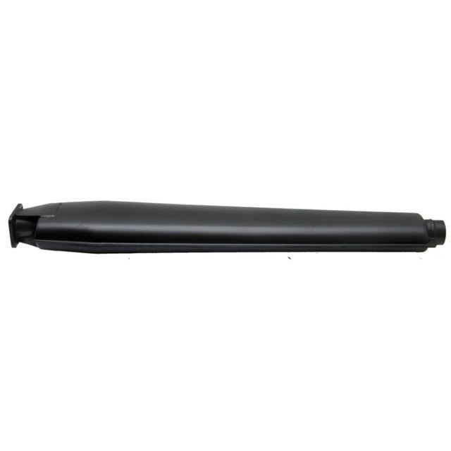 GRANIT machinery exhaust silencer, black cylindrical unit for Deutz DX85-120/DX6.10/DX6.30, vertical