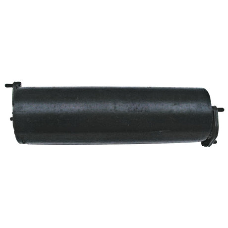 Silencer for Fendt Farmer 5 horizontal, GRANIT black cylindrical machinery exhaust muffler