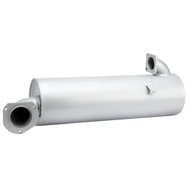 Silencer for Fendt Favorit 600–612 tractors, GRANIT silver machinery exhaust