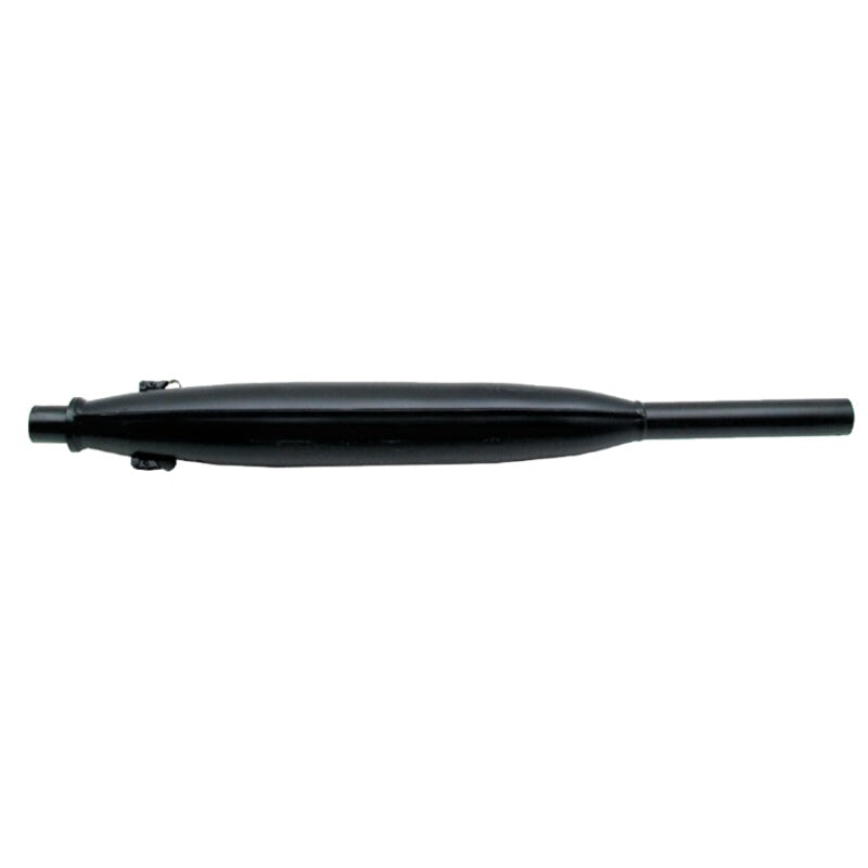 Silencer for Fendt Farmer 102-108, vertical, GRANIT brand, black machinery exhaust