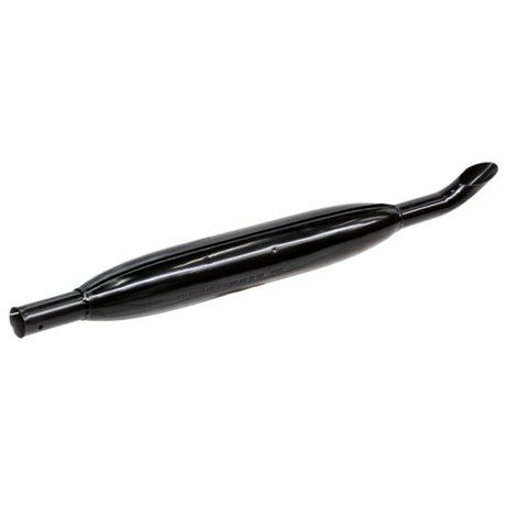 Silencer for Fendt Farmer 102-280 GT231 by GRANIT; black metal motor vehicle muffler.