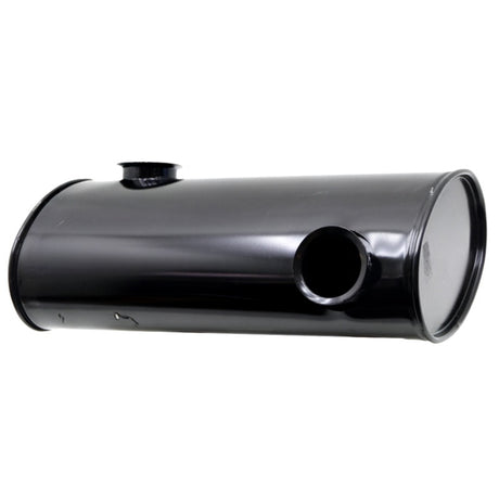 Silencer for Fendt Favorit 711–716, GRANIT machinery exhaust silencer, black metal muffler