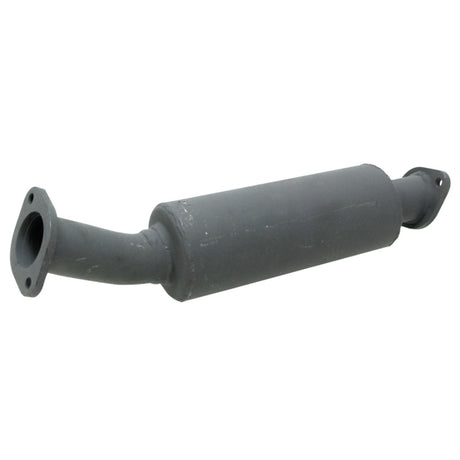 Front Silencer for Fendt Farmer 240S-280V, grey machinery exhaust muffler with flange