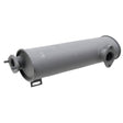 Silencer for Fendt Farmer 270P, 275S, 280P tractors by GRANIT; gray cylindrical exhaust silencer.