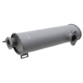 Silencer for Fendt Farmer 270P, 275S, 280P tractors by GRANIT; gray cylindrical exhaust silencer.