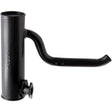 Silencer - Fendt H255201100011, GRANIT; black machinery exhaust silencer with curved outlet pipe.
