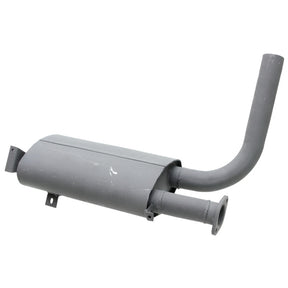Silencer for Fendt Implement Carrier GT360-GT380, GRANIT grey metal exhaust muffler