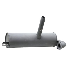 GRANIT exhaust silencer for Fendt Implement Carrier GT390 GT395, gray metal muffler