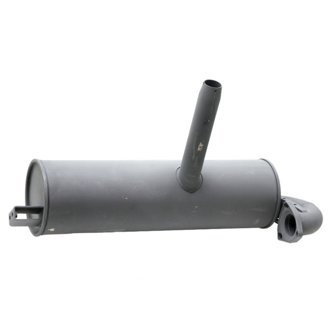 GRANIT exhaust silencer for Fendt Implement Carrier GT390 GT395, gray metal muffler