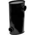 Machinery exhaust silencer, black, for Fendt 700 Series tractors (711/712)
