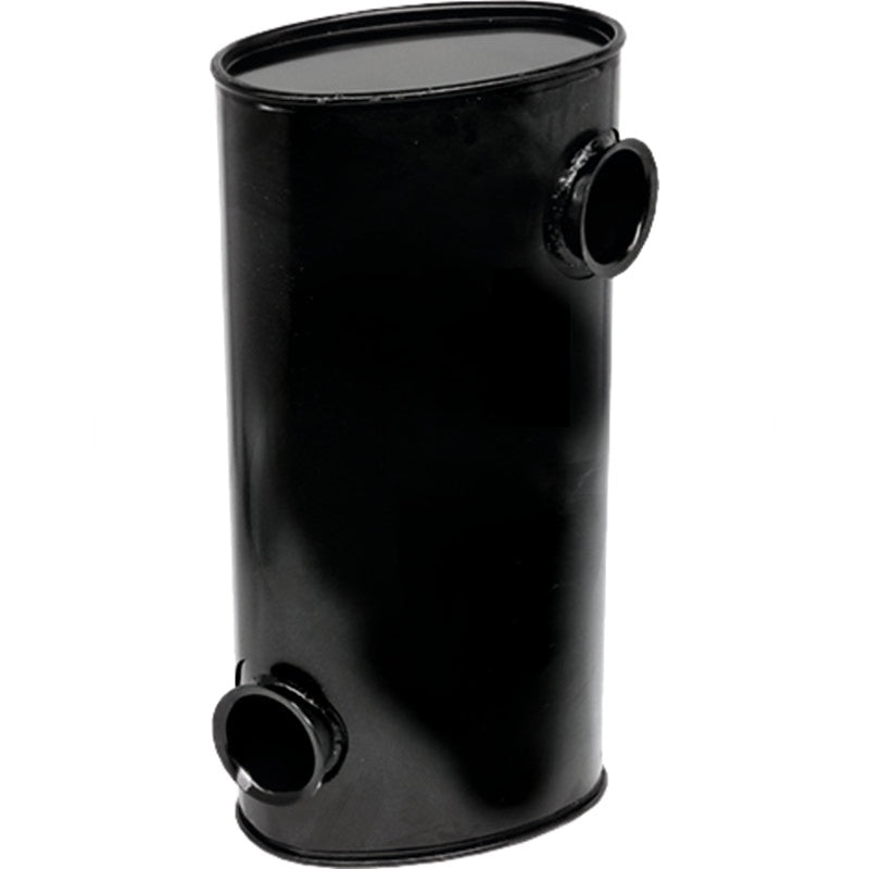 Machinery exhaust silencer, black, for Fendt 700 Series tractors (711/712)