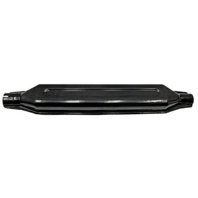 Silencer GRANIT, black metal vertical machinery exhaust silencer for Fiat 46-94 TK Series and Ford 30/35