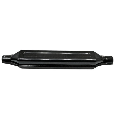 Silencer by GRANIT, black vertical enamelled exhaust silencer for Fiat 880/980/1180 tractors.