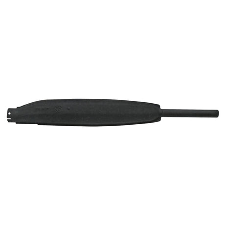 Machinery exhaust silencer, black metal, heavy equipment part