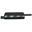 Silencer for John Deere tractors; GRANIT vertical exhaust muffler, black metal