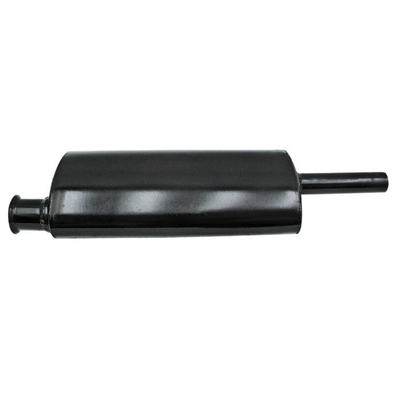 Silencer for John Deere tractors; GRANIT vertical exhaust muffler, black metal
