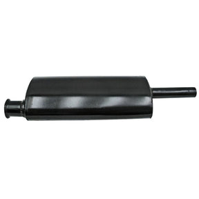 Silencer for John Deere tractors; GRANIT vertical exhaust muffler, black metal