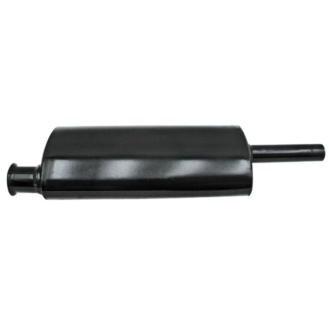 Silencer for John Deere tractors; GRANIT vertical exhaust muffler, black metal