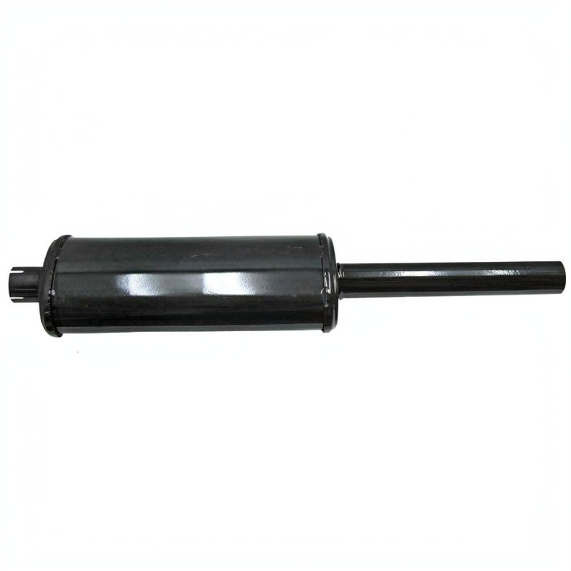 Granit Silencer machinery exhaust muffler, 1100mm x 70mm, black