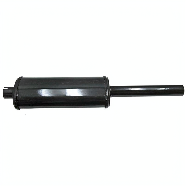 Granit Silencer machinery exhaust muffler, 1100mm x 70mm, black