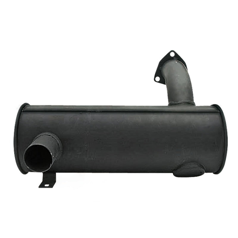 Granit Silencer for Massey Ferguson 375/383/390 under-bonnet, black metal exhaust muffler