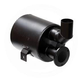 Granit exhaust silencer for Massey Ferguson 3120/6180 tractors; black cylindrical muffler with outlet pipe.