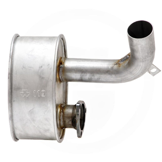 Granit Silencer for Massey Ferguson 3075/6150 tractors, metal exhaust hardware by DGT Agri