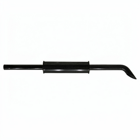 Granit exhaust silencer for Massey Ferguson 265/275/285/372/382 tractors, vertical 1370mm, black