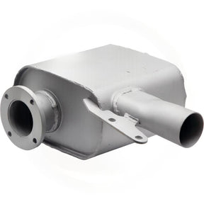 Exhaust silencer GRANIT for Case IH JX70-90, NH TD/TK/TN/TT and Steyr 370, metal body