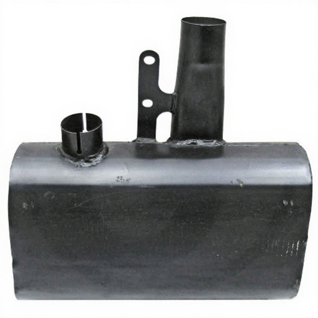 Silencer Granit, black machinery exhaust silencer for tractors (Case IH, Fiat, NH, Steyr)