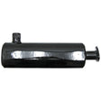 Granit black silencer for Fiat 66/76/86 TK Series and Ford 30/35, vertical exhaust