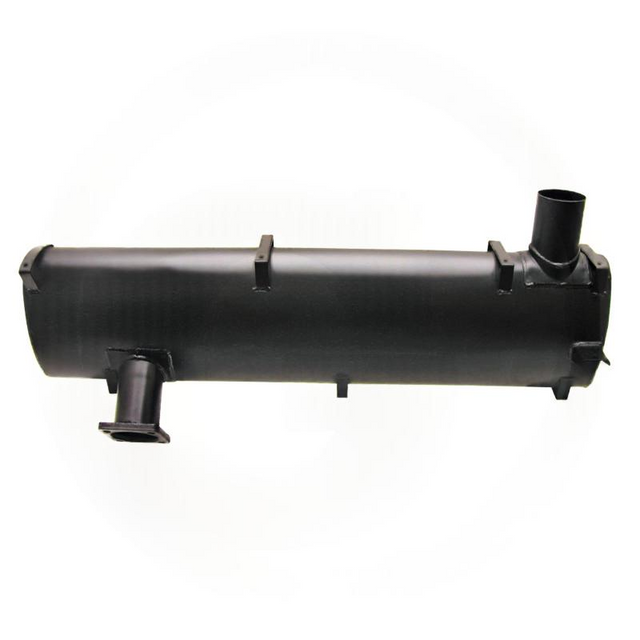 Granit Silencer, horizontal, black cylindrical machinery exhaust component
