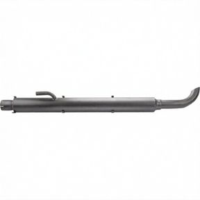 Granit exhaust silencer, grey metal muffler for New Holland T6000 and Steyr Profi, 1820mm venturi nozzle
