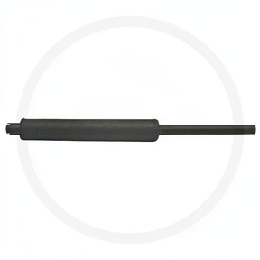 Granit exhaust silencer for Massey Ferguson 165/175/185/565 tractors, black metal, vertical 1130mm
